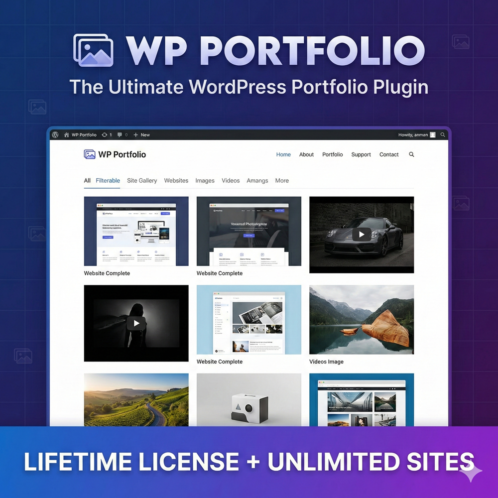 WP Portfolio License Key