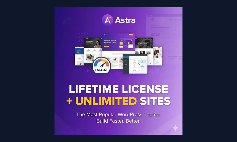 Astra Pro License Key - Fast WordPress Theme