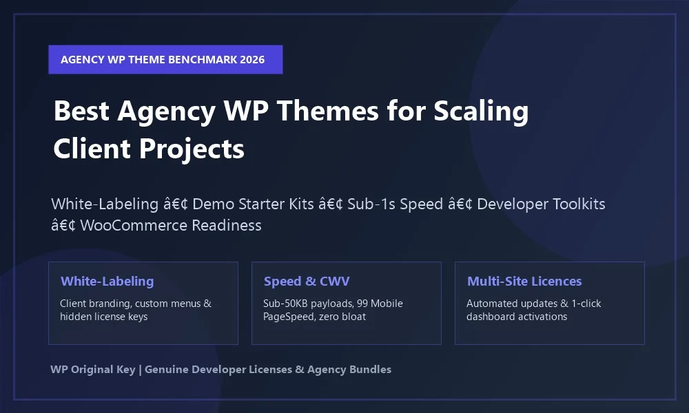 Best agency WP themes for scaling client projects